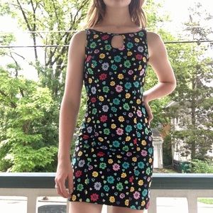 Vintage 1990s Floral Minidress 🌼
